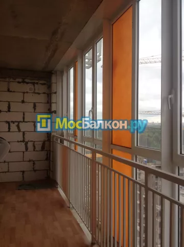 Шкаф на балкон купить в Малаховке на заказ недорого от МосБалкон