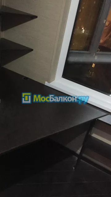Шкаф на балкон купить в Малаховке на заказ недорого от МосБалкон