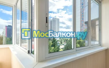 Алюминиевое остекление балконов под ключ по доступным ценам в Малаховке | МосБалкон