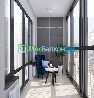 Заказать балкон в Малаховке цена от 1320 руб | Остекление балконов и лоджий МосБалкон