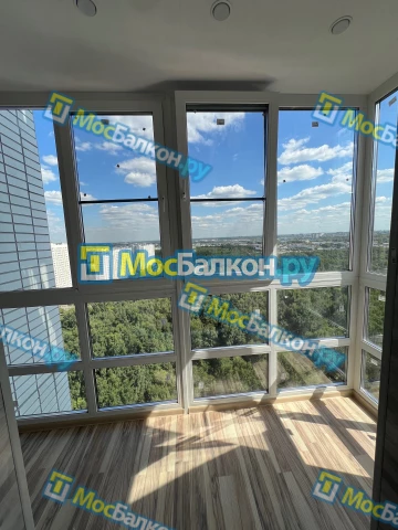 Панорамное остекление заказать под ключ по выгодной цене в Малаховке от компании МосБалкон