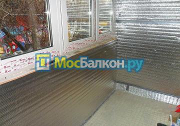Недорогое и качественное утепление балкона