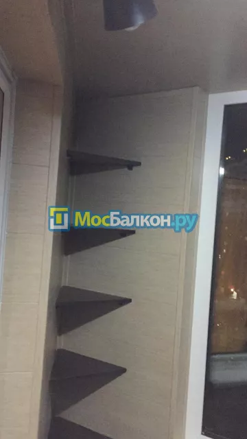 Шкаф на балкон купить в Малаховке на заказ недорого от МосБалкон