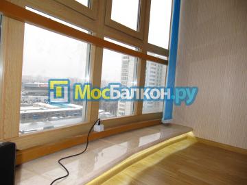 Остекление и отделка балконов в ЖК Восточное Бутово