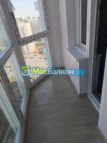 Панорамное остекление заказать под ключ по выгодной цене в Малаховке от компании МосБалкон