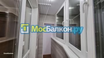 Ремонт и отделка балкона в доме п44