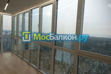 Французское остекление балконов и лоджий под ключ по доступным ценам в Малаховке | МосБалкон