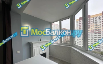 Объединение балкона и лоджии с комнатой в  Малаховке