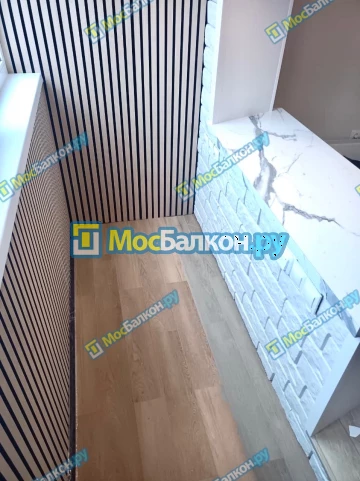 Объединение балкона и лоджии с комнатой в  Малаховке