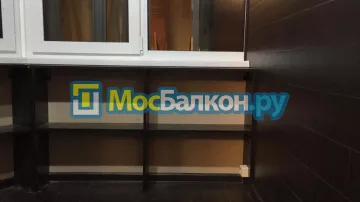 Шкаф на балкон купить в Малаховке на заказ недорого от МосБалкон