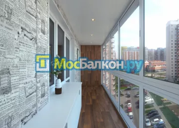Заказать балкон в Малаховке цена от 1320 руб | Остекление балконов и лоджий МосБалкон