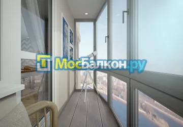 Заказать балкон в Малаховке цена от 1320 руб | Остекление балконов и лоджий МосБалкон