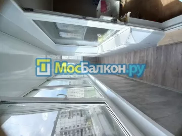 Алюминиевое остекление лоджий под ключ по доступным ценам в Малаховке | МосБалкон