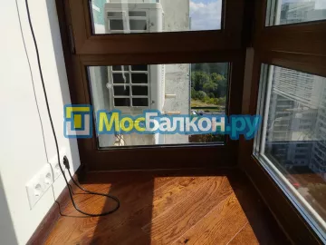 Панорамное остекление заказать под ключ по выгодной цене в Малаховке от компании МосБалкон