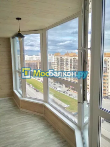 Заказать балкон в Малаховке цена от 1320 руб | Остекление балконов и лоджий МосБалкон