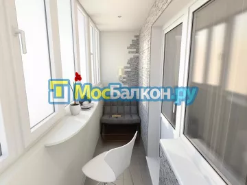 Заказать балкон в Малаховке цена от 1320 руб | Остекление балконов и лоджий МосБалкон