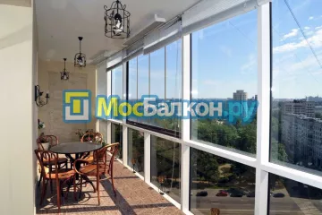 Отделка балкона и лоджии пластиковыми ПВХ панелями в Малаховке от компании МосБалкон