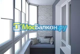 Заказать балкон в Малаховке цена от 1320 руб | Остекление балконов и лоджий МосБалкон