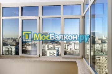 Тёплое ПВХ остекление rehau
