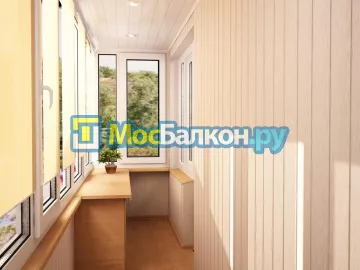 Заказать балкон в Малаховке цена от 1320 руб | Остекление балконов и лоджий МосБалкон