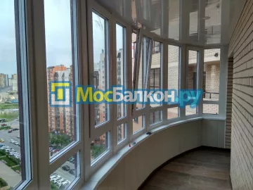 Алюминиевое остекление балконов под ключ по доступным ценам в Малаховке | МосБалкон