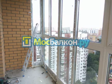 Отделка балкона и лоджии пластиковыми ПВХ панелями в Малаховке от компании МосБалкон