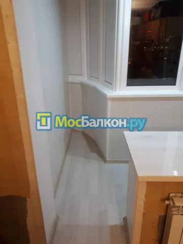 Объединение балкона и лоджии с комнатой в  Малаховке