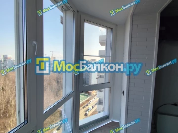 Панорамное остекление заказать под ключ по выгодной цене в Малаховке от компании МосБалкон