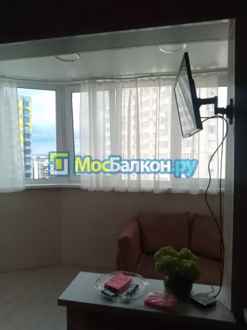 Объединение балкона и лоджии с комнатой в  Малаховке