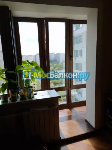 Объединение балкона и лоджии с комнатой в  Малаховке