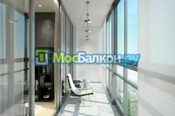 Французское остекление балконов и лоджий под ключ по доступным ценам в Малаховке | МосБалкон