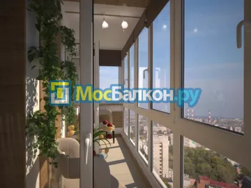 Французское остекление балконов и лоджий под ключ по доступным ценам в Малаховке | МосБалкон