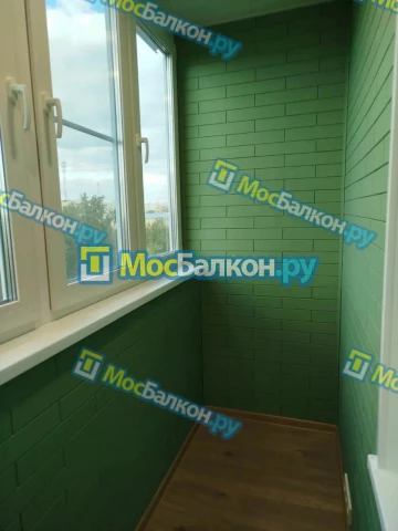 Отделка балконов в Малаховке | Отделка балконов и лоджий и обшивка под ключ в МосБалкон