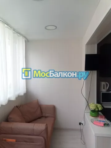 Объединение балкона и лоджии с комнатой в  Малаховке