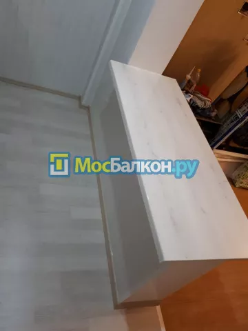 Объединение балкона и лоджии с комнатой в  Малаховке