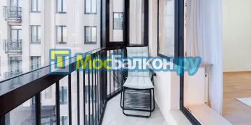 Отделка балкона и лоджии пластиковыми ПВХ панелями в Малаховке от компании МосБалкон