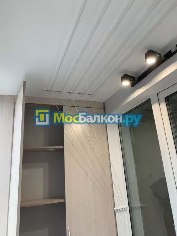 Шкаф на балкон купить в Малаховке на заказ недорого от МосБалкон