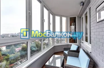 Алюминиевое остекление балконов под ключ по доступным ценам в Малаховке | МосБалкон
