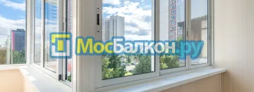 Алюминиевое остекление балконов под ключ по доступным ценам в Малаховке | МосБалкон