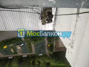 Крыша на балконе в Малаховке монтаж и ремонт по выгодной цене от МосБалкон
