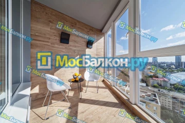 Панорамное остекление заказать под ключ по выгодной цене в Малаховке от компании МосБалкон