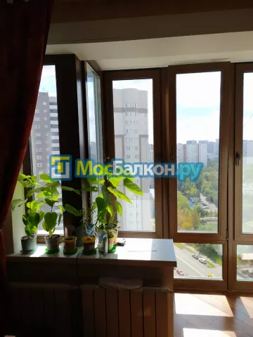 Панорамное остекление заказать под ключ по выгодной цене в Малаховке от компании МосБалкон