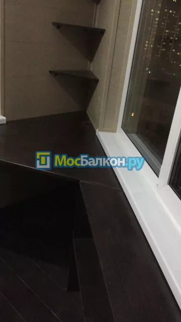 Шкаф на балкон купить в Малаховке на заказ недорого от МосБалкон