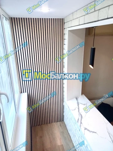 Объединение балкона и лоджии с комнатой в  Малаховке