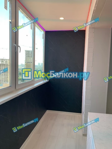 Объединение балкона и лоджии с комнатой в  Малаховке