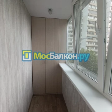 Шкаф на балкон купить в Малаховке на заказ недорого от МосБалкон