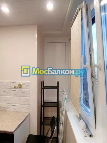 Объединение балкона и лоджии с комнатой в  Малаховке
