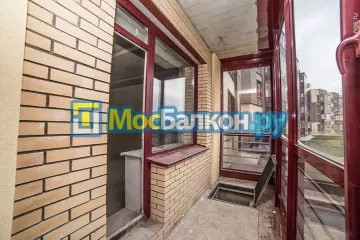 Шкаф на балкон купить в Малаховке на заказ недорого от МосБалкон