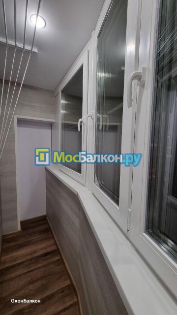 Ремонт и отделка балкона в доме п44