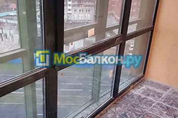 Французское остекление балконов и лоджий под ключ по доступным ценам в Малаховке | МосБалкон